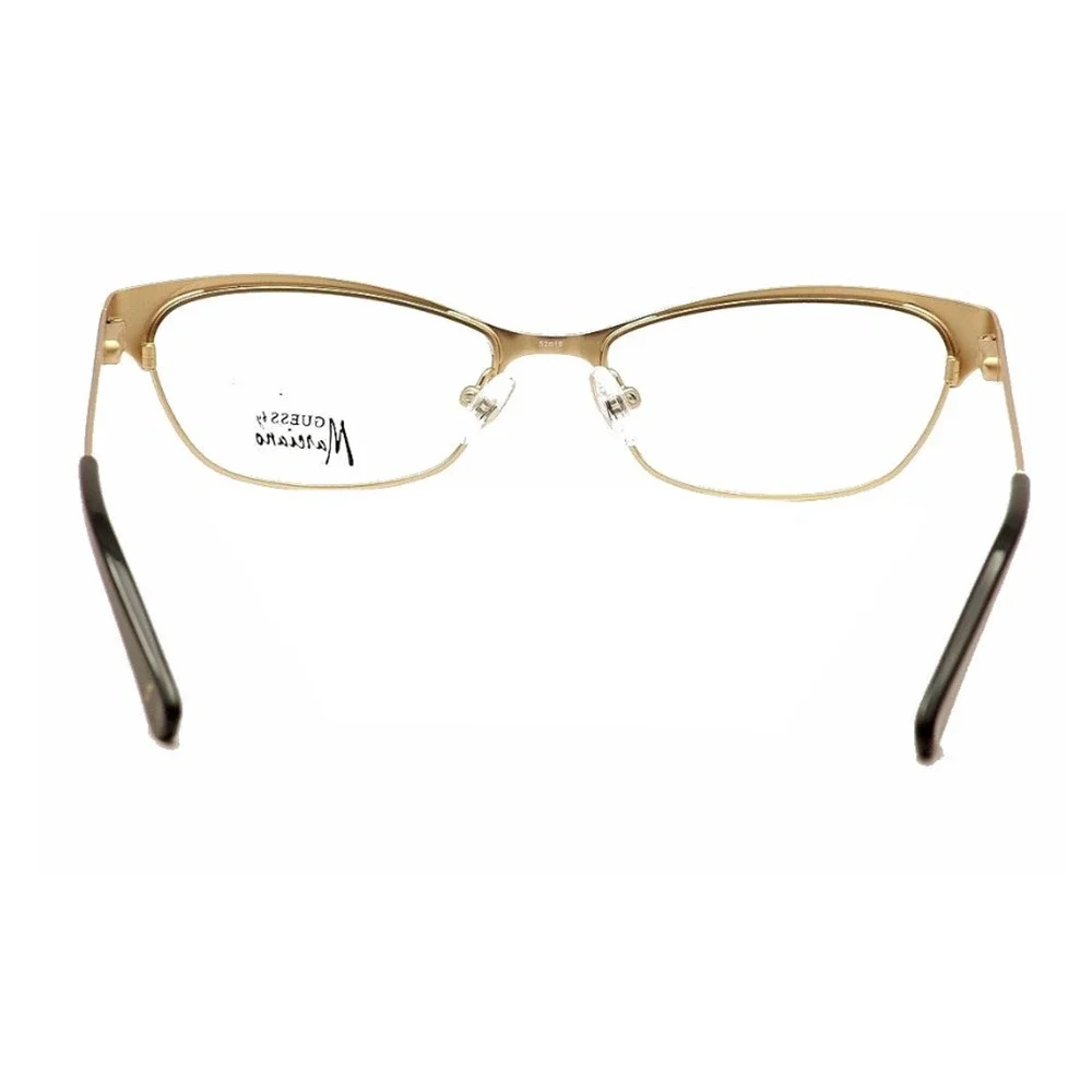 GUESS BY MARCIANO GM199 BLACK GOLD EYEGLASSES FRAMES 52-16-135 AUTHENTIC WOMENS